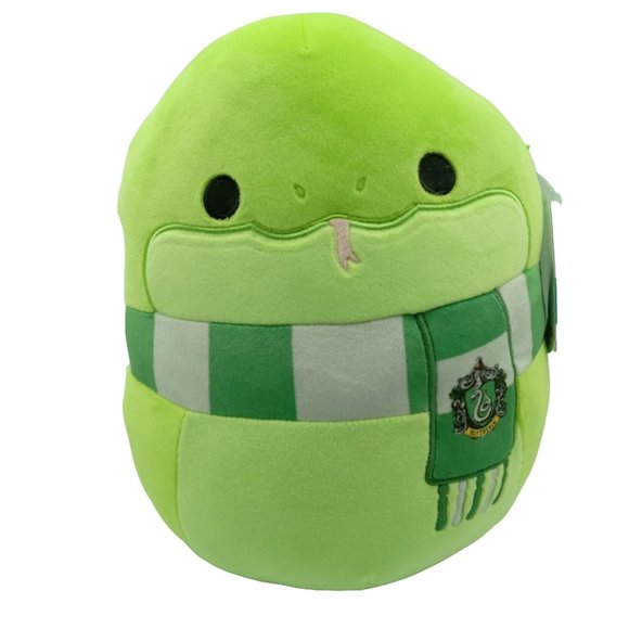 Harry Potter 10" Slytherin Snake Plush Squishmallow Pillow with Paper Tag - Picture 1 of 14